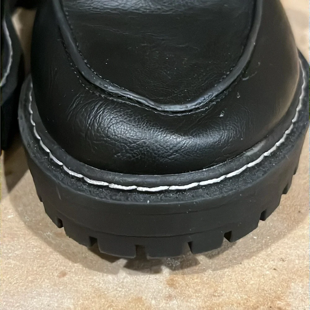 torrid black faux